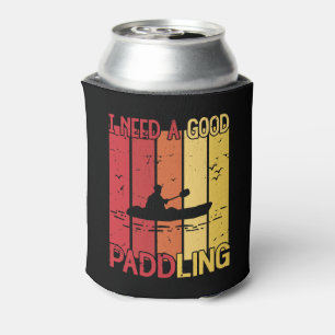 Porta-lata Vintage Preciso De Um Bom Paddling Kayaking Kayake