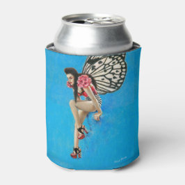 Porta-lata Vintage Rockabilly Fairy Can Cooler