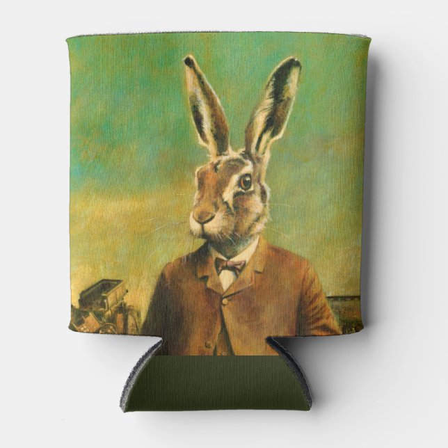 Porta-lata Vintage Suited Hare Can Cooler (Frente)