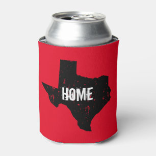 Porta-lata Vintage Texas - lata estadual de cerveja