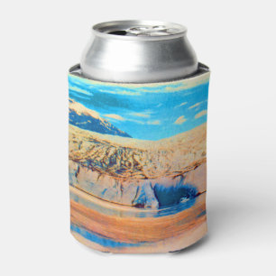 Porta-lata Vintage USA Alaska Mendenhall glacier Juneau