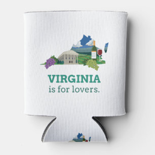 Porta-lata Virginia é para Lovers