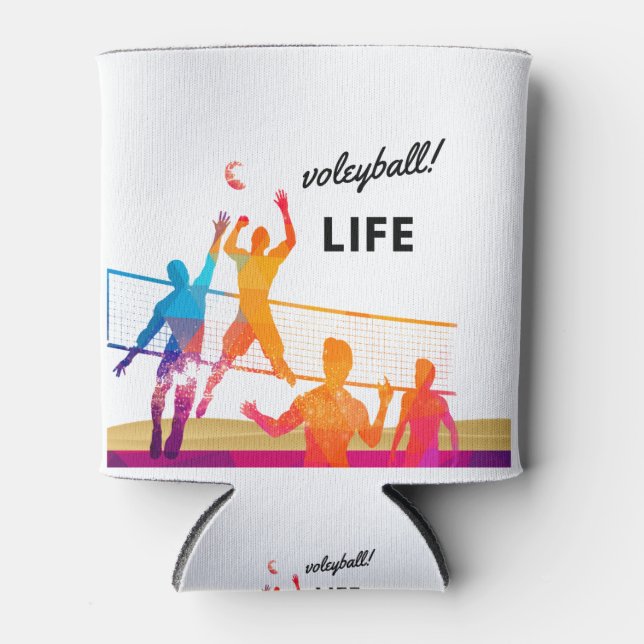 Porta-lata Voleibol Laife (Frente)