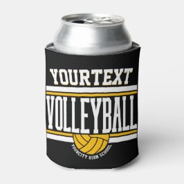 Porta-lata Volleyball Personalizado Nome Jogador Equipe Escol