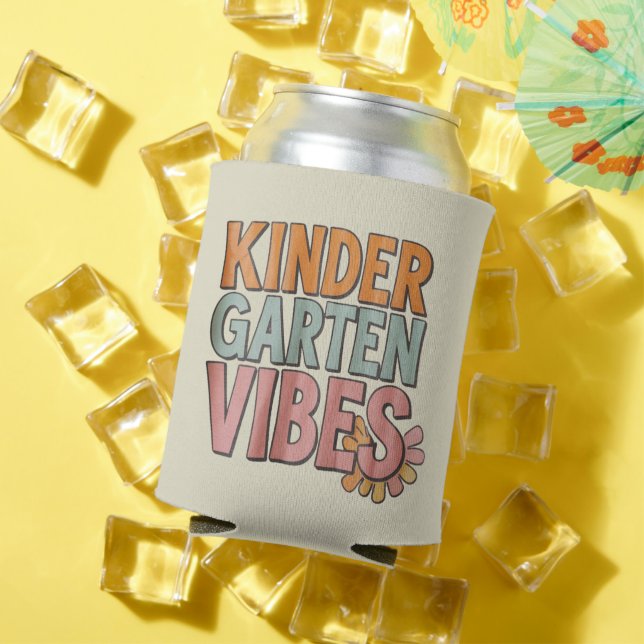 Porta-lata Voltar ao jardim de infância pré K 1º ano (Verão in situ)