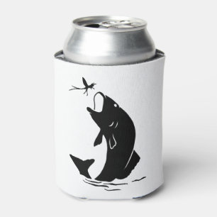 Porta-lata Voo Pesca Peixes Salto Larvea Hook Pescador Presen
