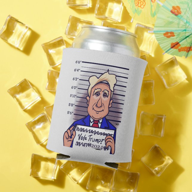 Porta-lata Votar Trump (Verão in situ)