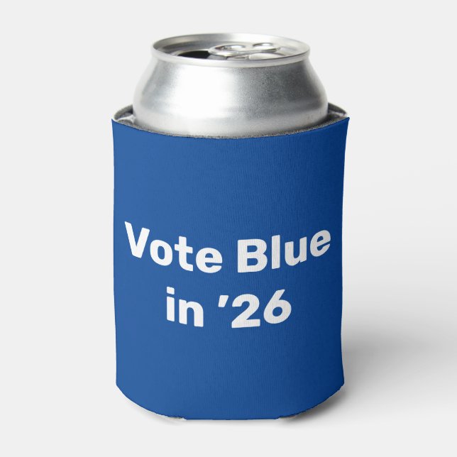Porta-lata Vote Blue em 2026 (Can Front)