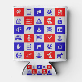 Porta-lata voto eleitoral nos EUA