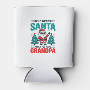 Porta-lata Vovô Natal Papai Noel Família