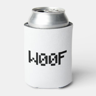 Porta-lata W00F [sons animais de Leetspeak]