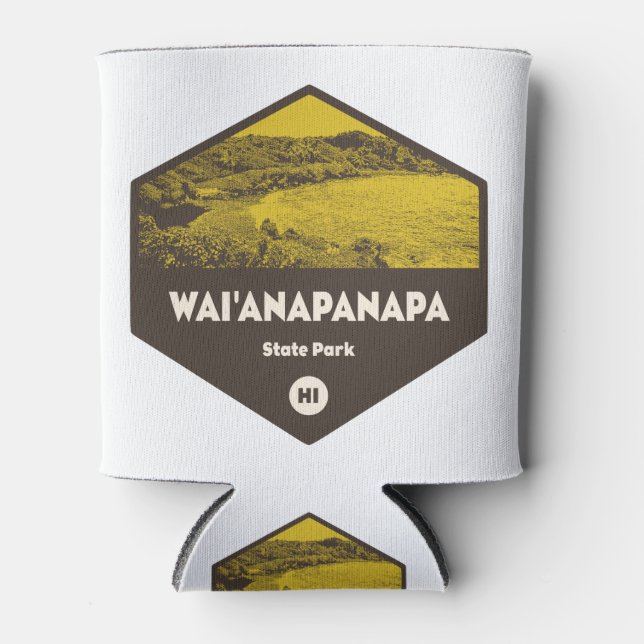 Porta-lata Wai'anapanapa State Park Hawaii (Frente)