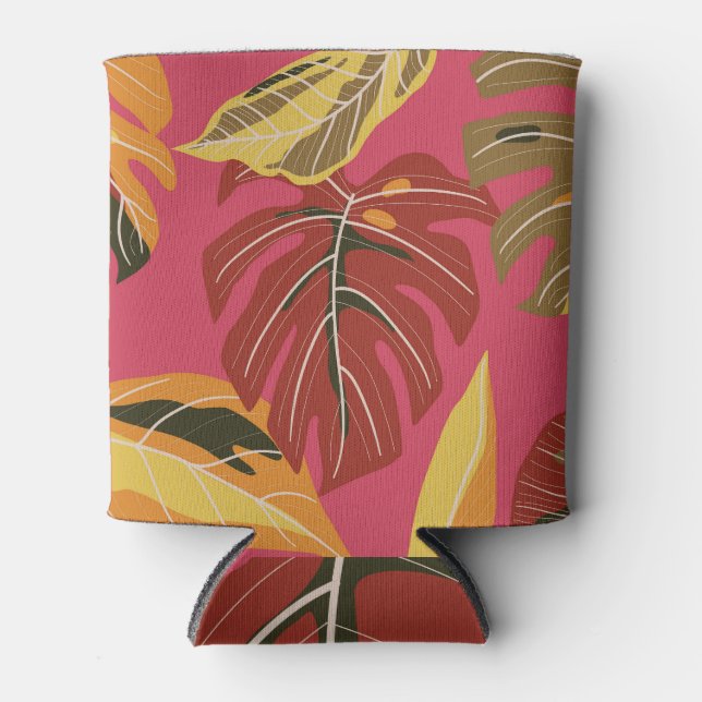 Porta-lata Wallpaper de ouro Art Deco Nature (Frente)