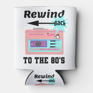 Porta-lata waRewind Back to the anos 80