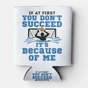 Porta-lata "Water Polo Goalie Goalkeeper Funny"