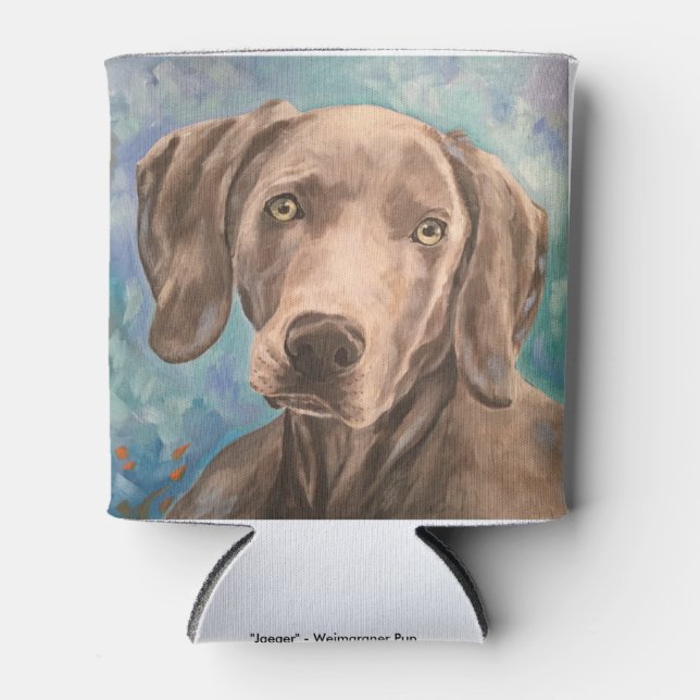 Porta-lata Weimaraner - Can Cooler (Frente)