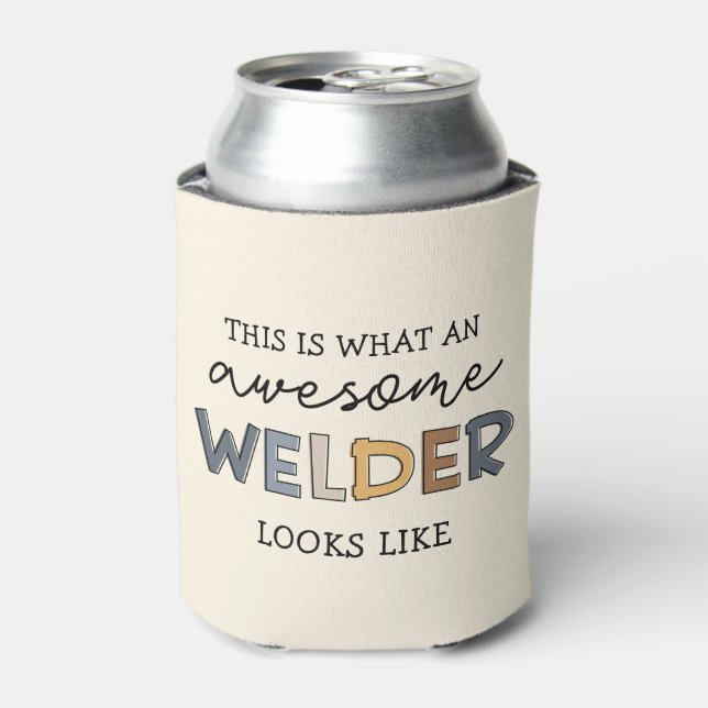 Porta-lata Welder Funny Incrível Gifes do Solder (Can Front)