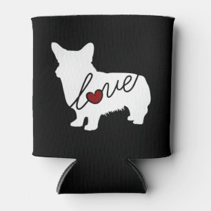 Porta-lata Welsh Corgi Love