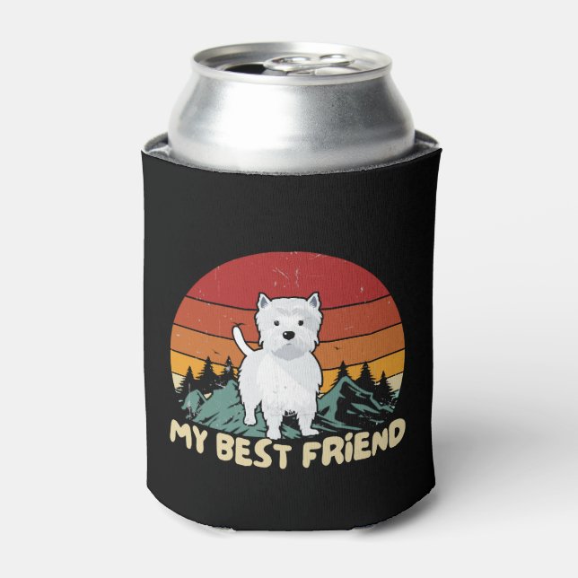 Porta-lata West Highland Terrier (Can Front)