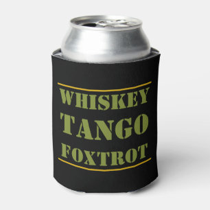 Porta-lata Whkey Tango Foxtrot WTF