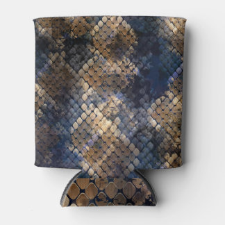 Porta-lata Wild Snakeskin Watercolor Design