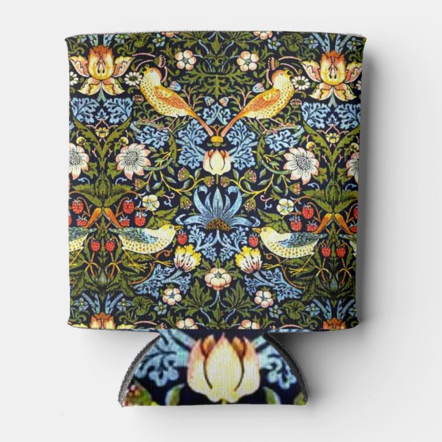 Porta-lata William Morris, Strawberry Thief, (Frente)