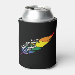 Porta-lata Wingaydium Lesbiosa - LGBTQ+ Magic Pun Engraçado