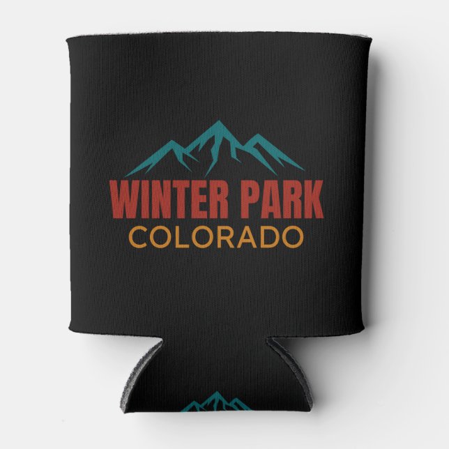Porta-lata Winter Park Colorado (Frente)