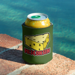 Porta-lata Wisconsin Cheese Wedge