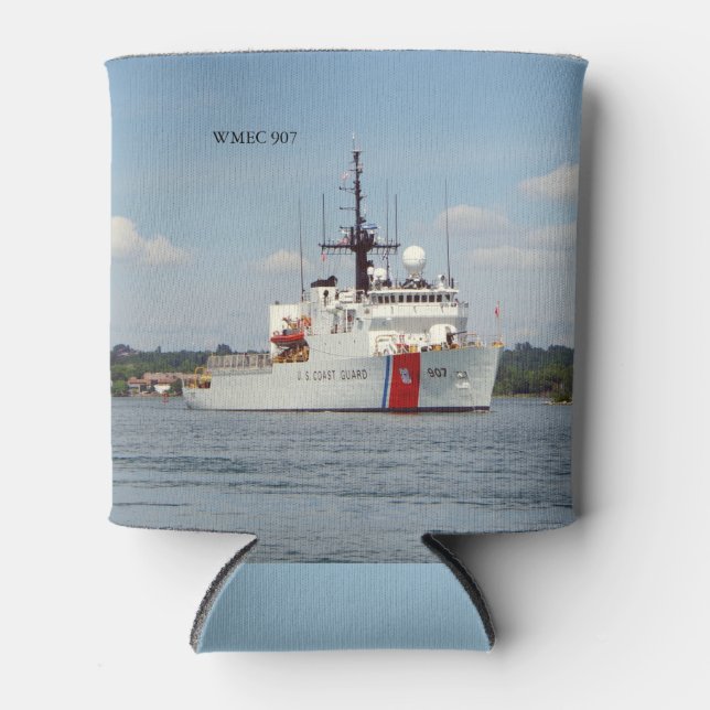 Porta-lata WMEC 907 Escanaba resfriador (Frente)