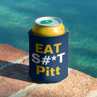 Porta-lata WV Eat It Pitt Can Cooler Blue