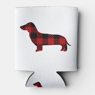Porta-lata Xadrez Buffalo Dachshund