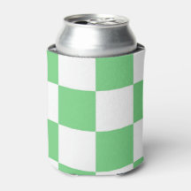 Xadrez Clássico Verde Branco Retro 