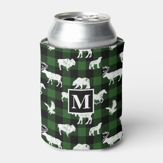 Porta-lata Xadrez de Cabina Buffalo Lumberjack Verificar Padr (Can Front)