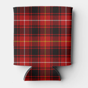 Porta-lata Xadrez de Clan MacIver Tartan da Escócia