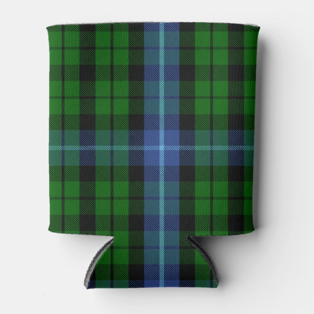 Porta-lata Xadrez de Tartan do Clan MacIntyre escocês (Frente)