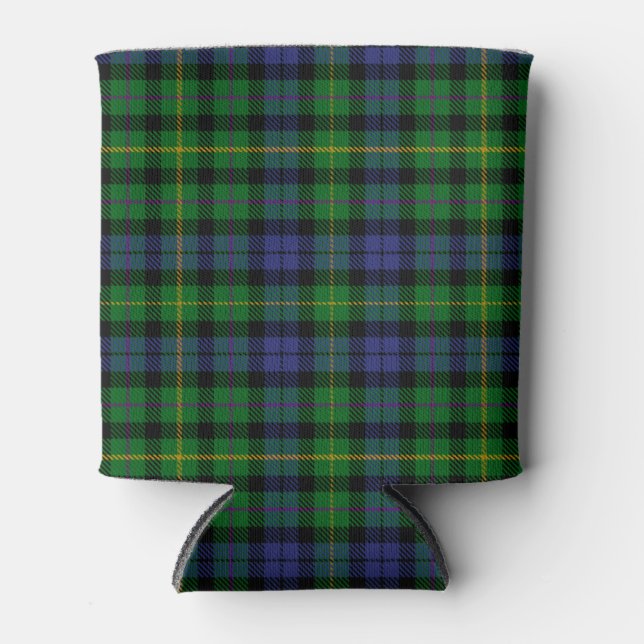 Porta-lata Xadrez do Scottish Clan MacBride Tartan (Frente)