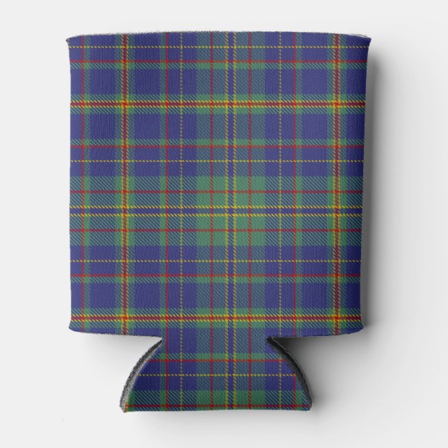 Porta-lata Xadrez do Scottish Clan Platt Tartan (Frente)
