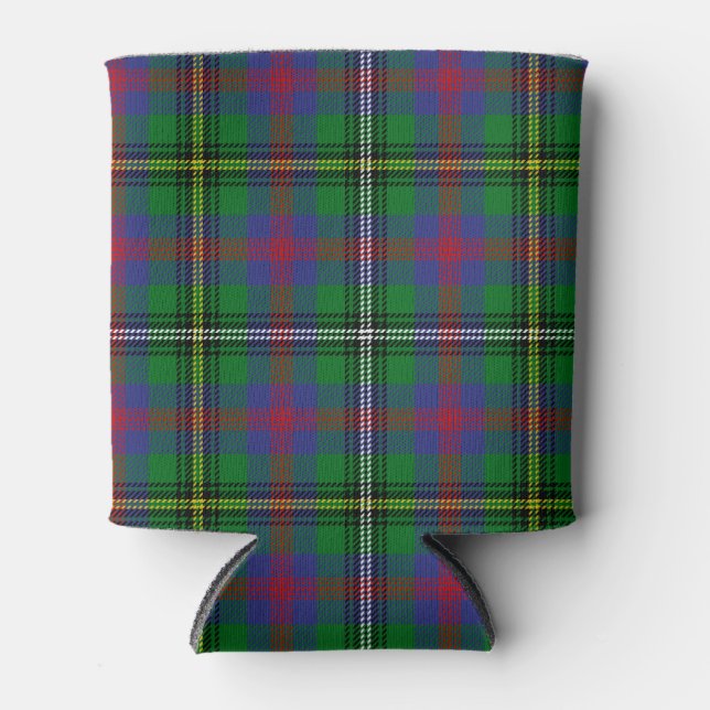 Porta-lata Xadrez do Scottish Clan Wood Tartan (Frente)