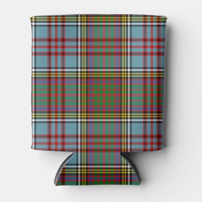 Porta-lata Xadrez escocesa Clan Anderson Tartan (Frente)