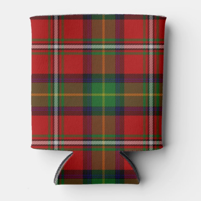 Porta-lata Xadrez Escocesa Clan Boyd Tartan (Frente)
