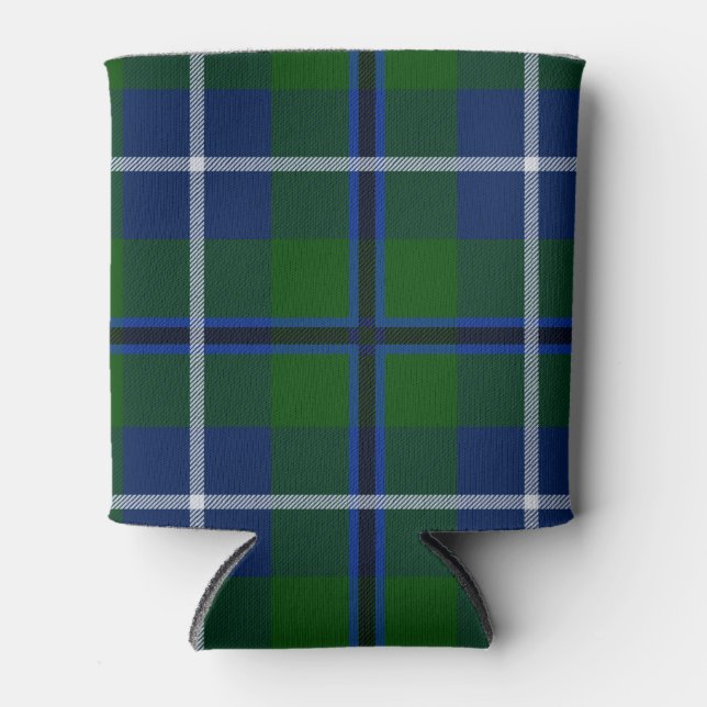 Porta-lata Xadrez escocesa Clan Douglas Tartan (Frente)