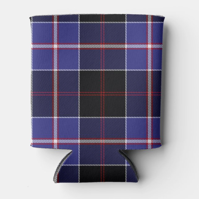 Porta-lata Xadrez Escocesa Clan Dunlap Tartan (Frente)