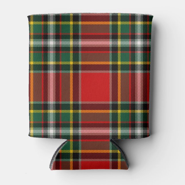 Porta-lata Xadrez Escocesa Clan Gillespie Tartan (Frente)