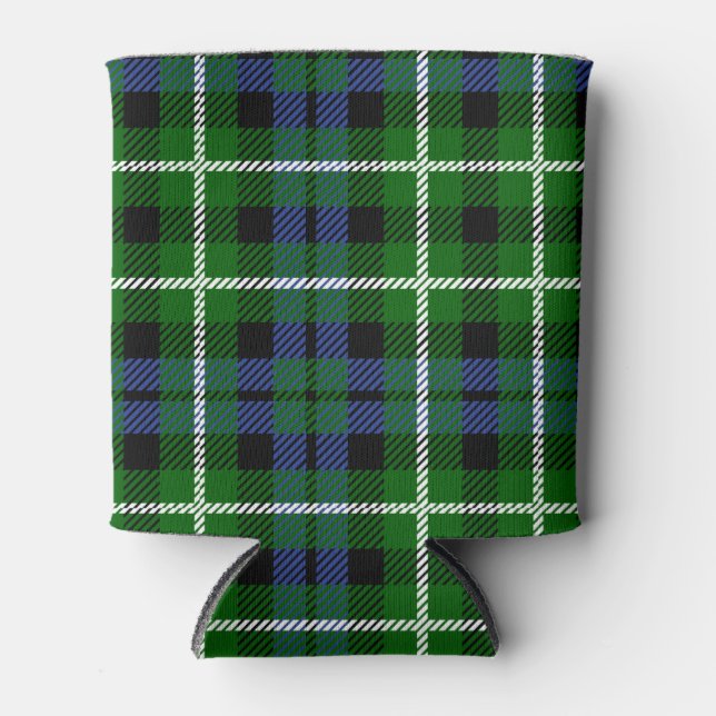 Porta-lata Xadrez escocesa Clan Graham Tartan (Frente)