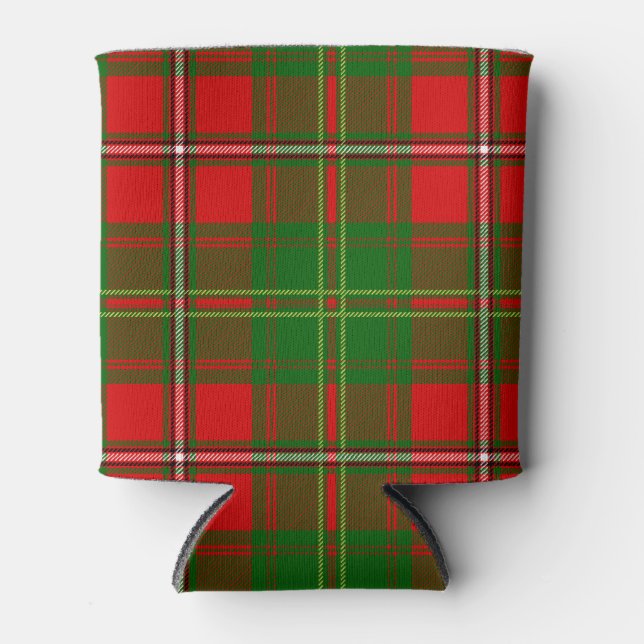 Porta-lata Xadrez Escocesa Clan Hay Tartan (Frente)