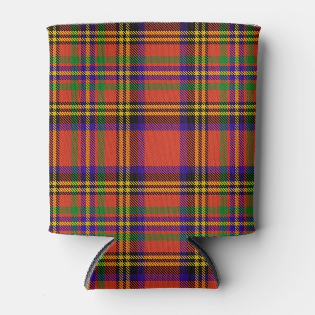 Porta-lata Xadrez Escocesa Clan Hepburn Tartan (Frente)