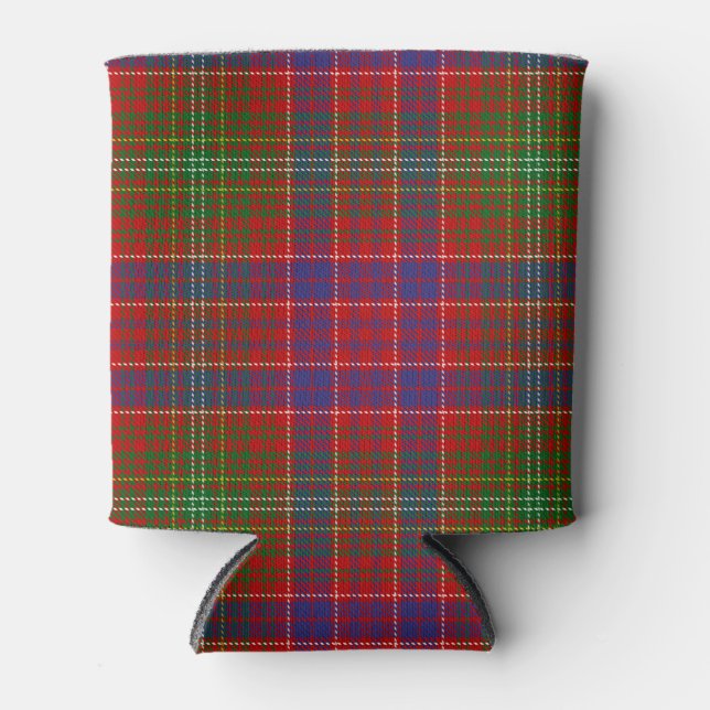 Porta-lata Xadrez escocesa Clan Lumsden Tartan (Frente)