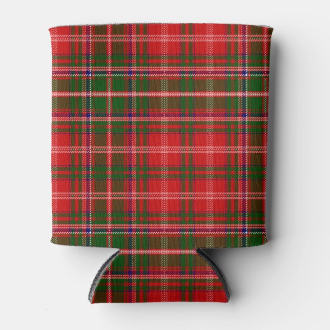 Porta-lata Xadrez Escocesa Clan MacDougall Tartan (Frente)