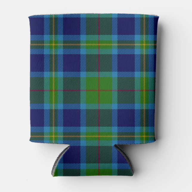 Porta-lata Xadrez Escocesa Clan Miller Tartan (Frente)